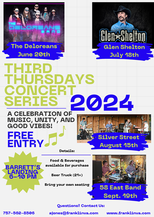 2024 Third Thursday Concert Series